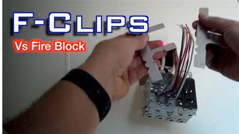 f clips for electrical box|electrical box drywall patch.